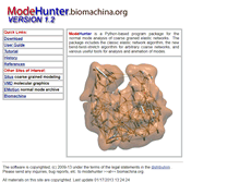 Tablet Screenshot of modehunter.biomachina.org